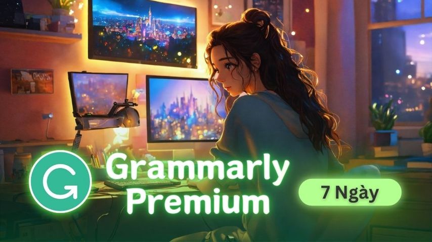 Grammarly Premium (7 Ngày) - Đánh Bay Lỗi Ngữ Pháp, Trãi Nghiệm Ngay