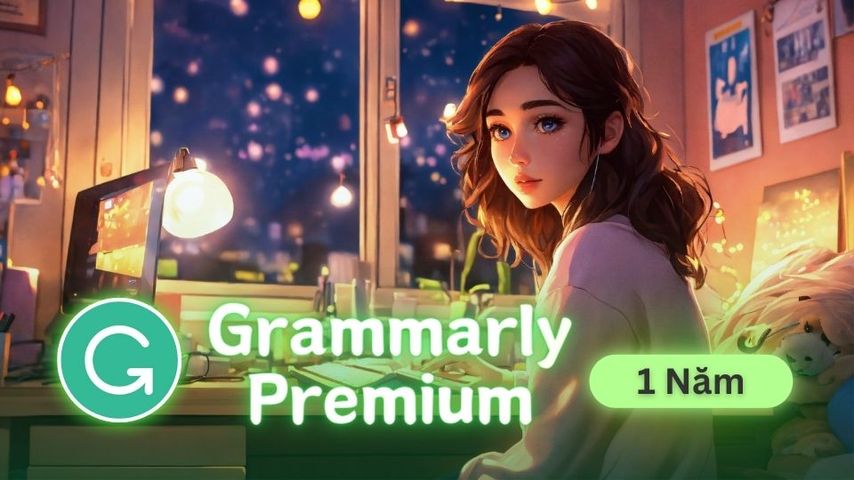 Grammarly Premium (1 Năm) - Viết Sắc Sảo, Hiệu Suất Cao, Ưu Đãi Cực Ảo
