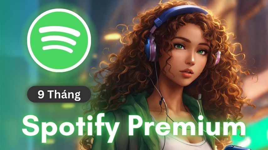 Spotify Premium (9 Tháng) - Âm nhạc chất lượng chạm đến tận cùng cảm xúc