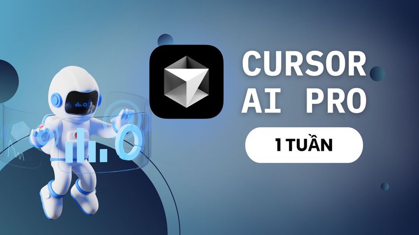 Cursor AI Pro (7 Ngày) – Trợ Lý AI Giúp Bạn Code Nhanh Hơn 10x