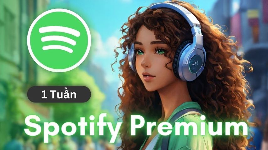 Spotify Premium (1 Tuần) - Trải Nghiệm Âm Nhạc Chất Lượng Cao